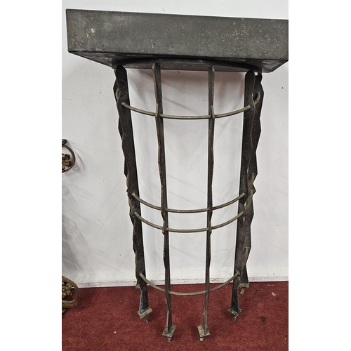 681 - An unusual Metal Lectern Stand.