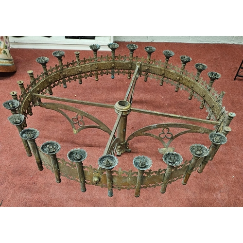 685 - A 19th Century Candelabra Top.