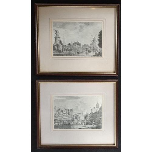 43 - A Set of 6 Prints of 18th Century Architectural Buildings.