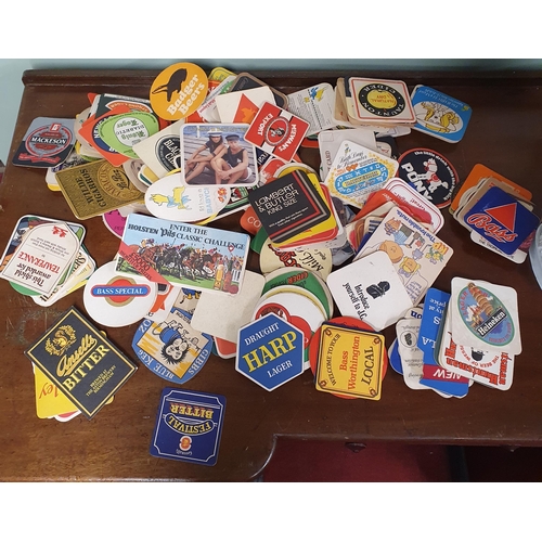 97 - A large quantity of collectable Vintage Beer Matts.