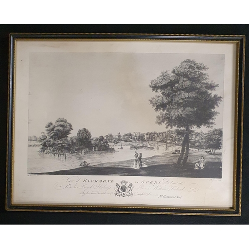 162 - A set of 4 framed Engravings.
32 x 42 cm approx.