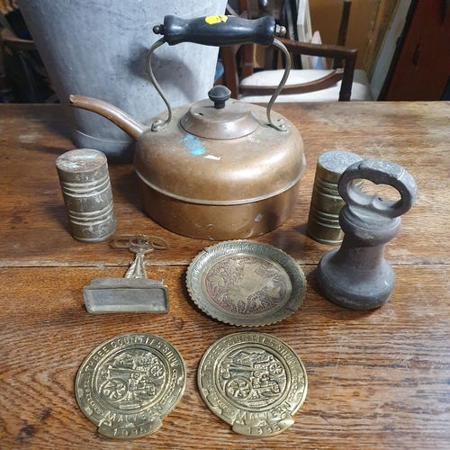 302 - A quantity of Vintage items to include a Bucket.