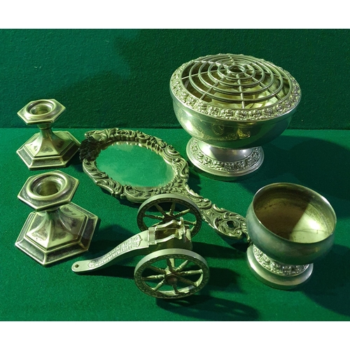 351 - A Quantity of Silverplates and other Vintage items.