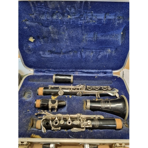 388 - A Bundy Clarinet in carry case.