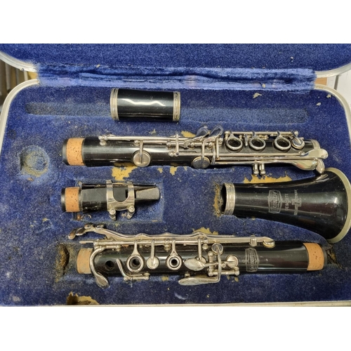 388 - A Bundy Clarinet in carry case.