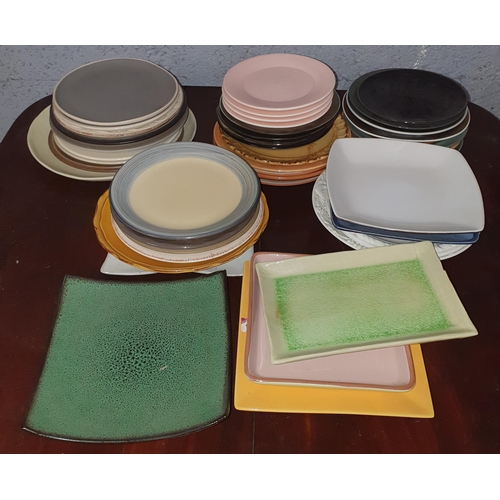 491 - A Large Quantity of as new assorted plates .