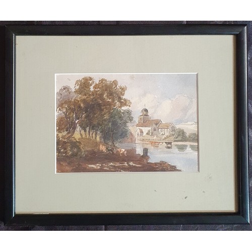 571 - Two 19th Century Watercolours of Landscapes.