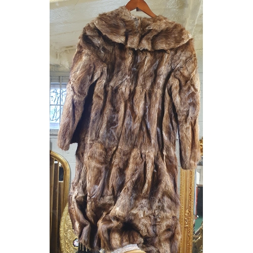 601 - A Good Brown Fur Coat.