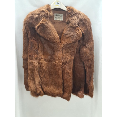 701 - A Mid 20th Century Coney Fur Coat.