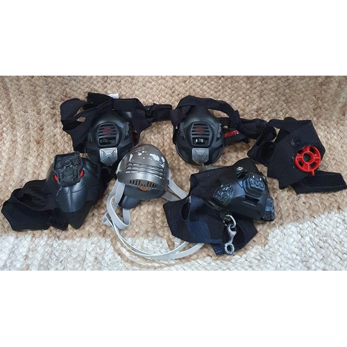 817 - A Group of 6 film prop Gas Masks .