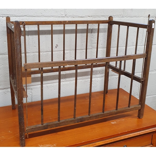 882 - A Victorian Childs Cradle. 68 x 37 x H 54 cm approx. #