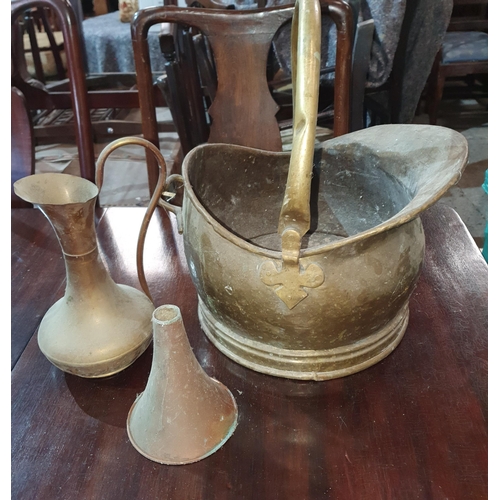 889 - A Quantity of Brass, Silver Plate, Oriental and other items.