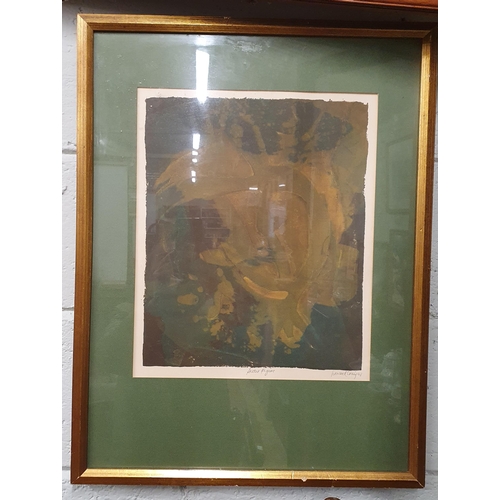 70 - A seated Figure a Limited Edition colour Print after Howard Craig signed LR, dated '68. 64 x 49 cm a... 