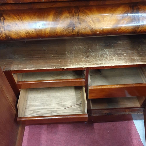 204 - Of Superb quality. A Victorian Mahogany two door Bookcase. W 120 x 47 x H 220 cm approx.