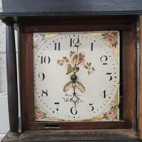 236 - A 19th Century Longcase Clock in need of restoration. H 189 cm approx.