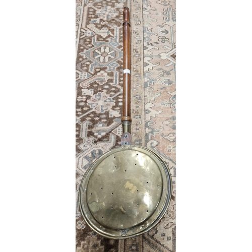 939 - A 19th Century Brass warming Pan.