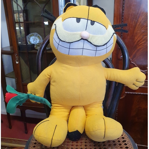 1105A - A good Vintage Puppet of 'Garfield'.
H 48 cm approx.