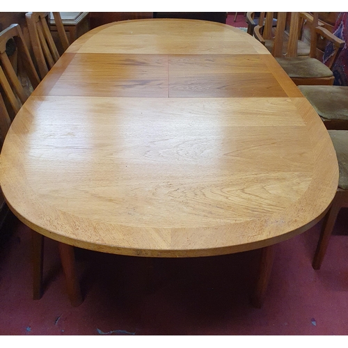 578 - Of Superb quality. A G Plan mid century Teak Dining Table. 205 x 99 x H 75 cm approx.