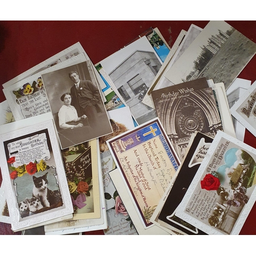 619 - A large quantity of vintage Postcards.