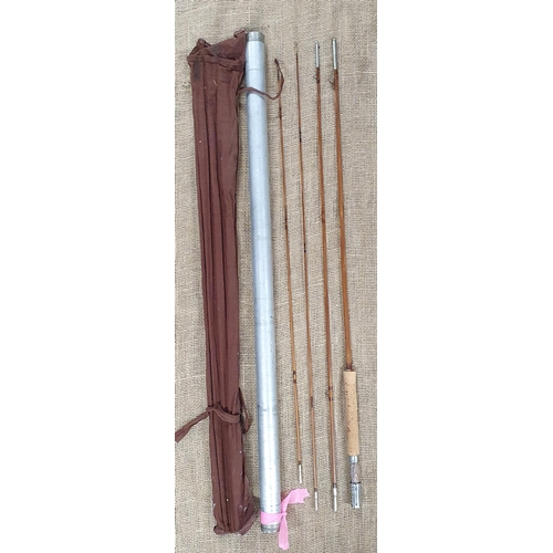 699 - A Hardy's Special No 131 three piece Cane Rod.