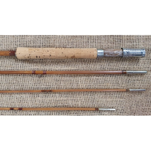 699 - A Hardy's Special No 131 three piece Cane Rod.