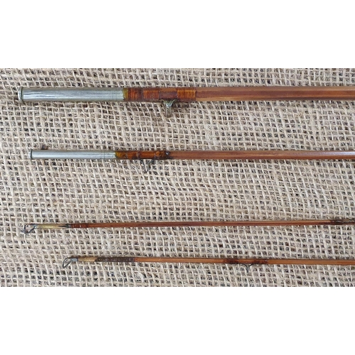 699 - A Hardy's Special No 131 three piece Cane Rod.