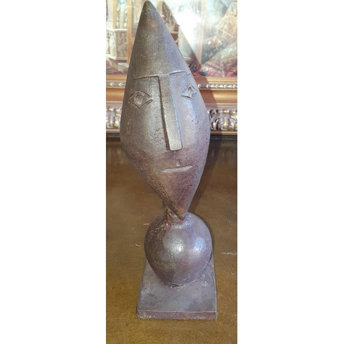 780 - A good Picasso style Bronze. No apparent signature. H 33 cm approx.