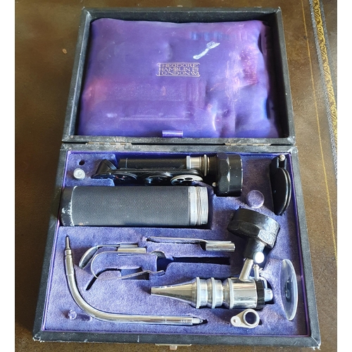 784 - A Vintage Medical ENT Opthalmoscope by Theodore Hamblin London.