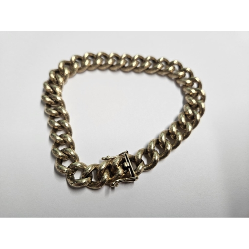 345 - A good 14ct Gold rope Bracelet, approx weight 31gms.