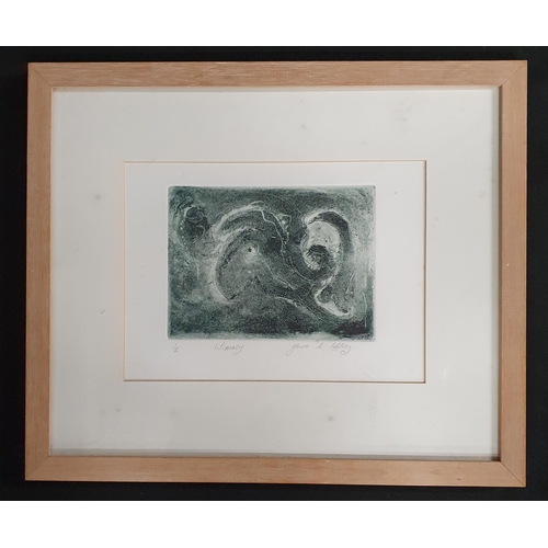 799 - A signed Limited Edition colour Print 'Intimacy' by S. Coffee, signed in the margin. 1/6.