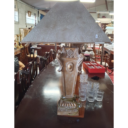 1184 - A good architectural style Table Lamp.
H 64 cm approx.