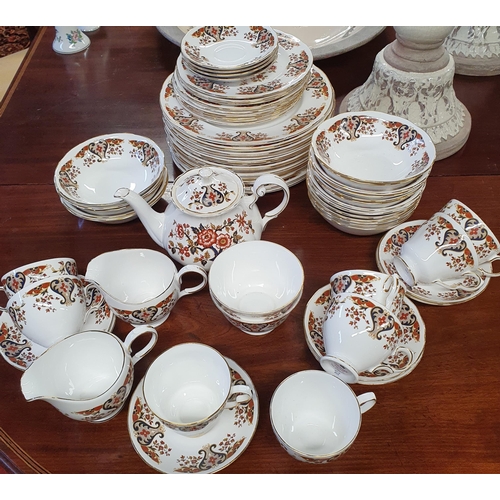 1195 - A large quantity of Colclough dinner Wares approx 82 pieces.