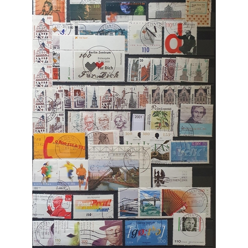 410 - A large collection of German Stamps, 1948 - 2012.