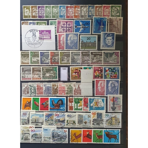 410 - A large collection of German Stamps, 1948 - 2012.