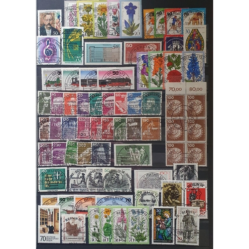 410 - A large collection of German Stamps, 1948 - 2012.