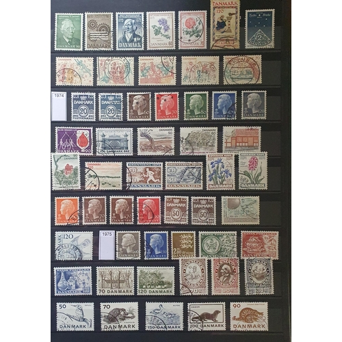 419 - A large collection of Norway and Denmark Stamps 1851 - 1990.