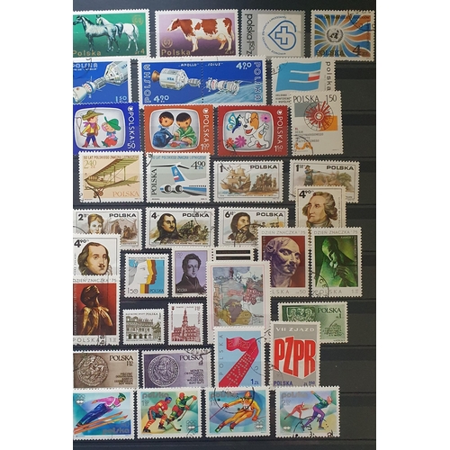 421 - A large collection of Poland Stamps, 1994.