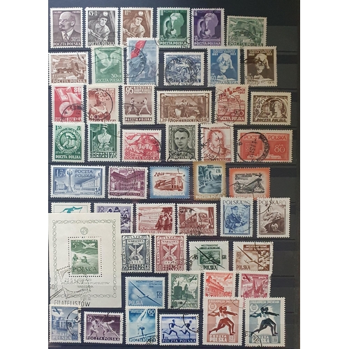 421 - A large collection of Poland Stamps, 1994.