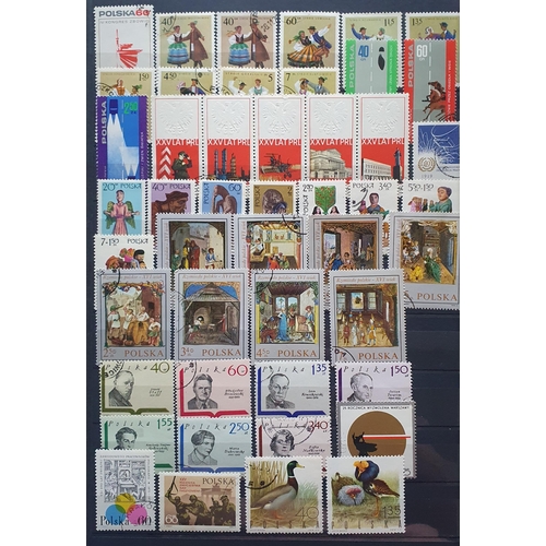 421 - A large collection of Poland Stamps, 1994.