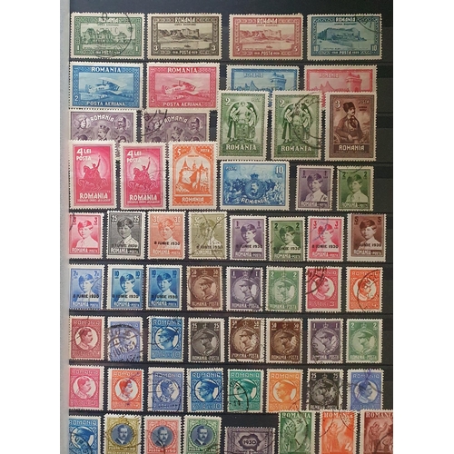 421A - A large collection of Romania Stamps 1865 - 1969.