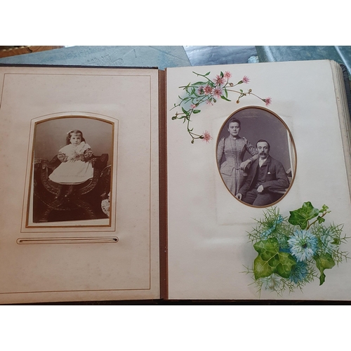 234 - A good 19th Century Album with Watercolours, Prints and Engravings etc.