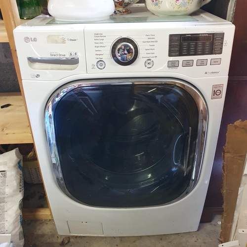 795 - A very large Industrial LG Direct Drive true balance Washer Drier.