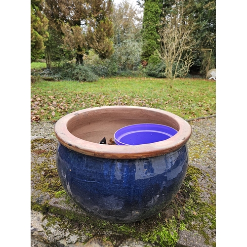 1003 - A group of three Ceramic Planters. Largest being D 40 x H 25 cm approx.