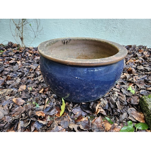 1038 - Two large Ceramic Pots. Diam. 52 cm approx.