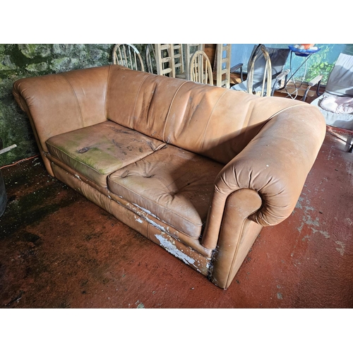 1049 - A pair of Chesterfield style Couches.