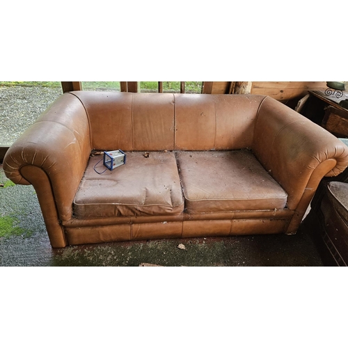 1049 - A pair of Chesterfield style Couches.