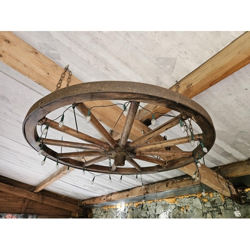 1055 - A Vintage Wagon Wheel.