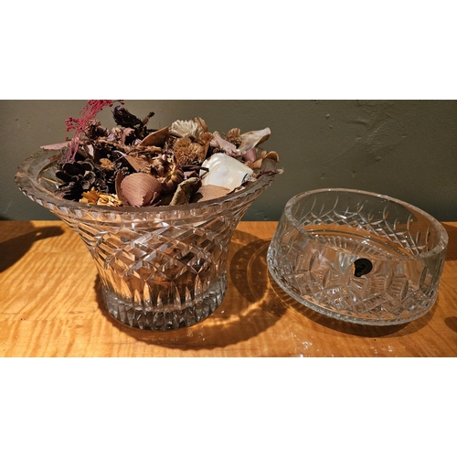 188A - A Waterford Crystal Bowl along with another.