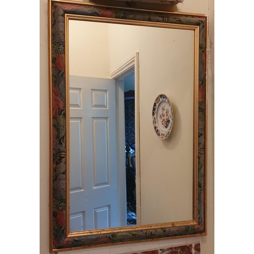 336 - A quantity of Items in the bathroom to include a mirror, decorative plates etc.