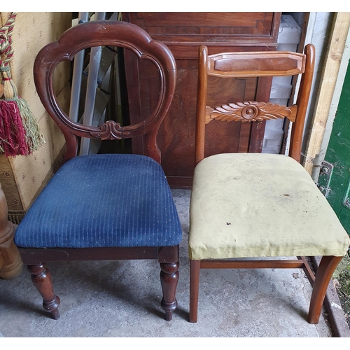 828 - Four 19th Century and later Chairs.